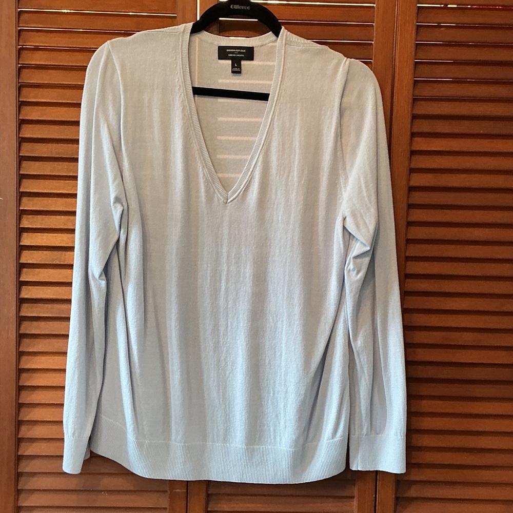 Banana Republic Soft Blue Sweater